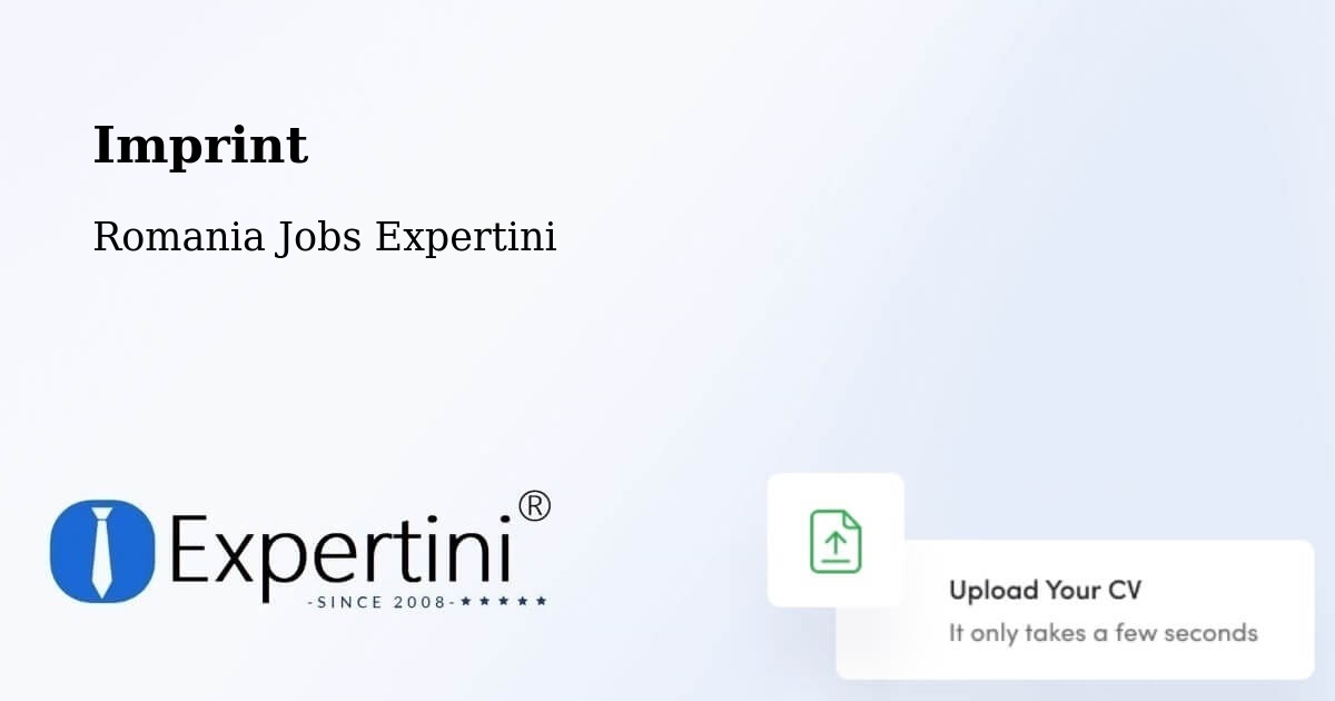 Imprint – Comuna Gugeşti - Romania Jobs Expertini